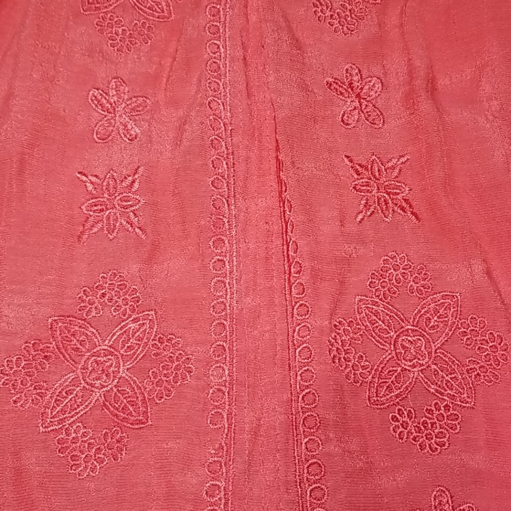 Tropical Embroidered Tank - Picture 4 of 8